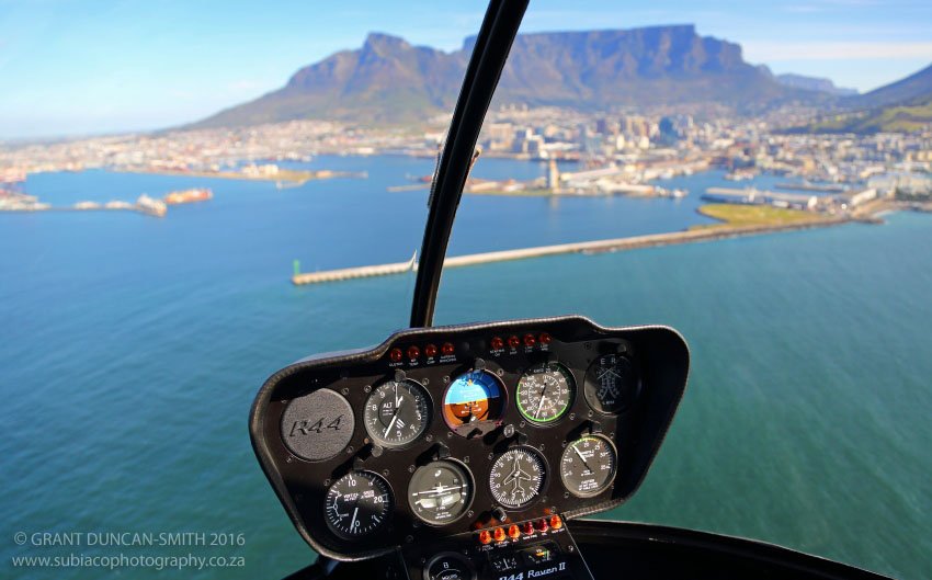 Aerial View of Table Mountain & Harbour