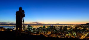 Client on sunrise Photo Tour Cape Town