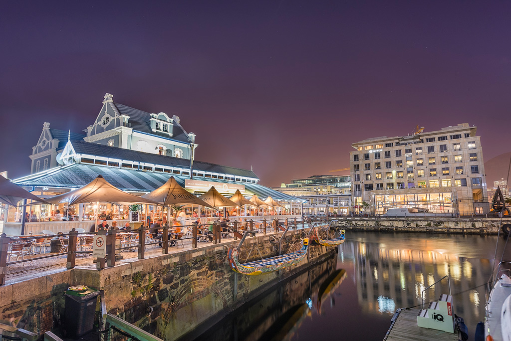 V&A Waterfront Restaurants Twilight 