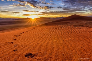 Namibia Dune Sunrise Tirasberg. Namibia photo tours